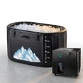 Cold Plunge Tub Built for Athletes, 248 Gallon Capacity, 1 HP Chiller, WiFi Water Treatment