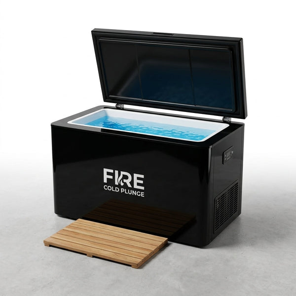 Cold Plunge Tub Built for Home Use, Ice-Making System, Ozone Disinfection, Weatherproof to -20F — Studio Shot